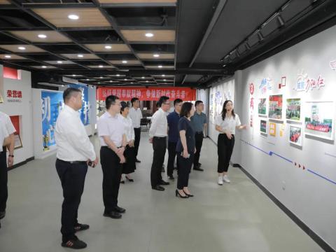 团省委副书记张迎春来0638太阳集团官网集团调研共青团事情